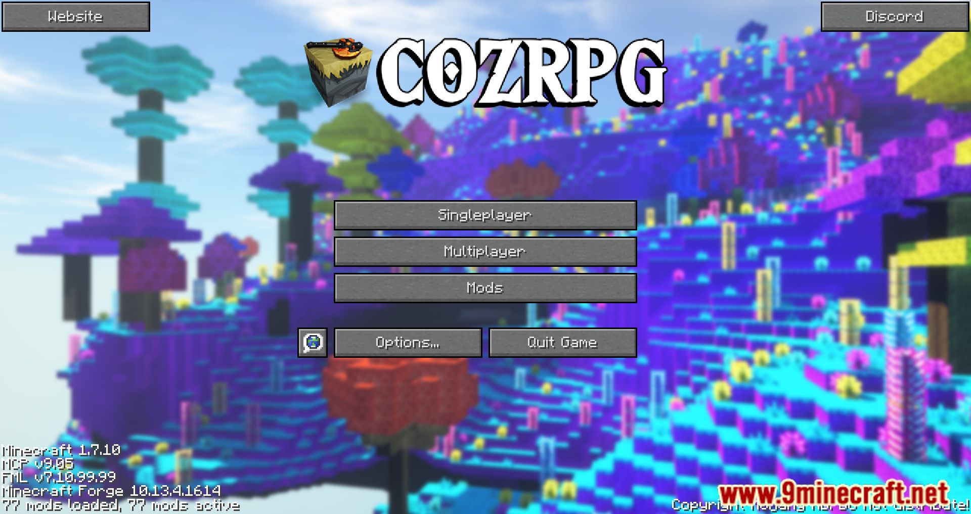 CozRPG Evolved Modpack (1.7.10) - A Modpack That Emphasizes Magic And Adventure 2