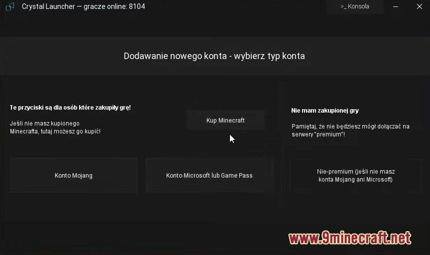 Crystal Launcher (1.19.4, 1.18.2) - Most Popular Free Launcher in Poland 4