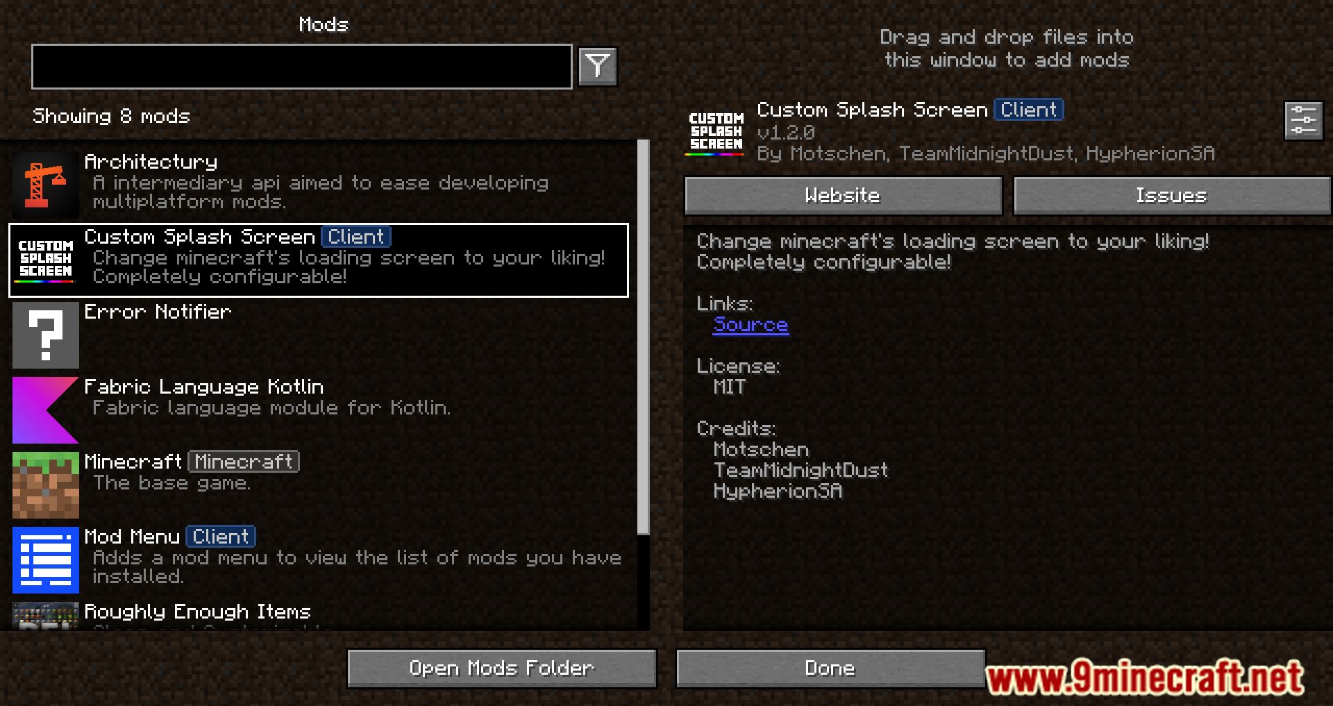 Custom Splash Screen Mod (1.21.1, 1.20.1) - Change The Minecraft Splash Screen 2