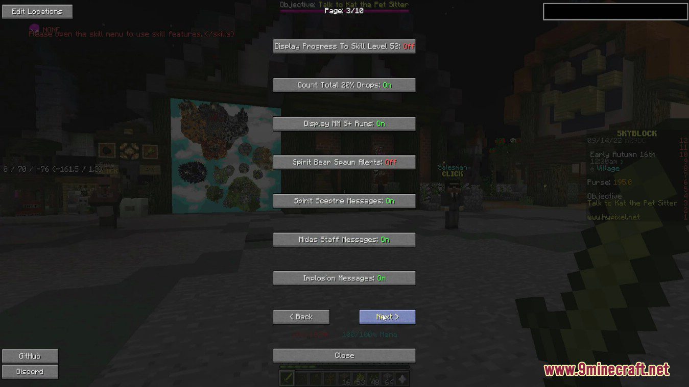 Danker's SkyBlock Mod (1.8.9) - Hypixel Skyblock Useful Features 4