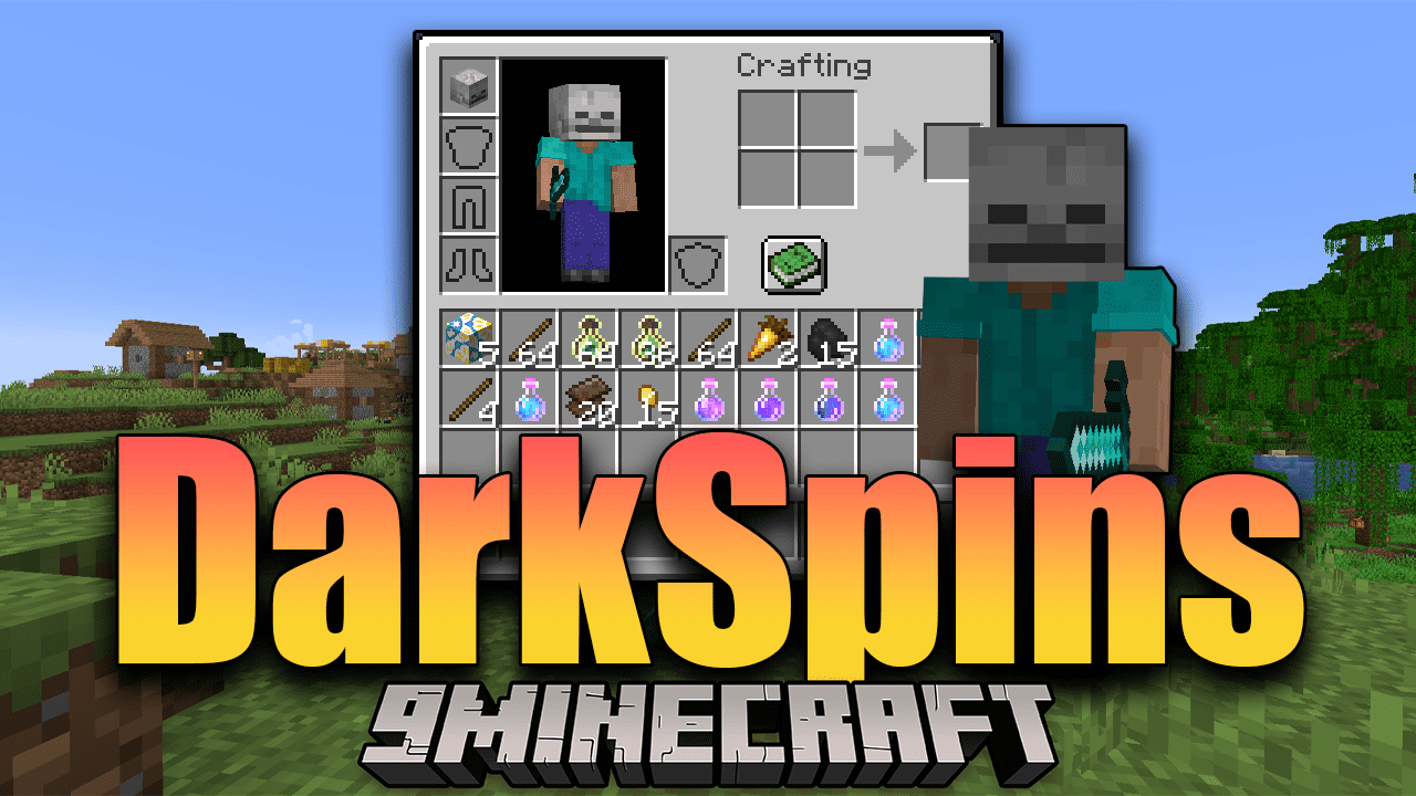 DarkSpins Mod (1.20.4, 1.19.4) - Spend XP Levels To Spin 1