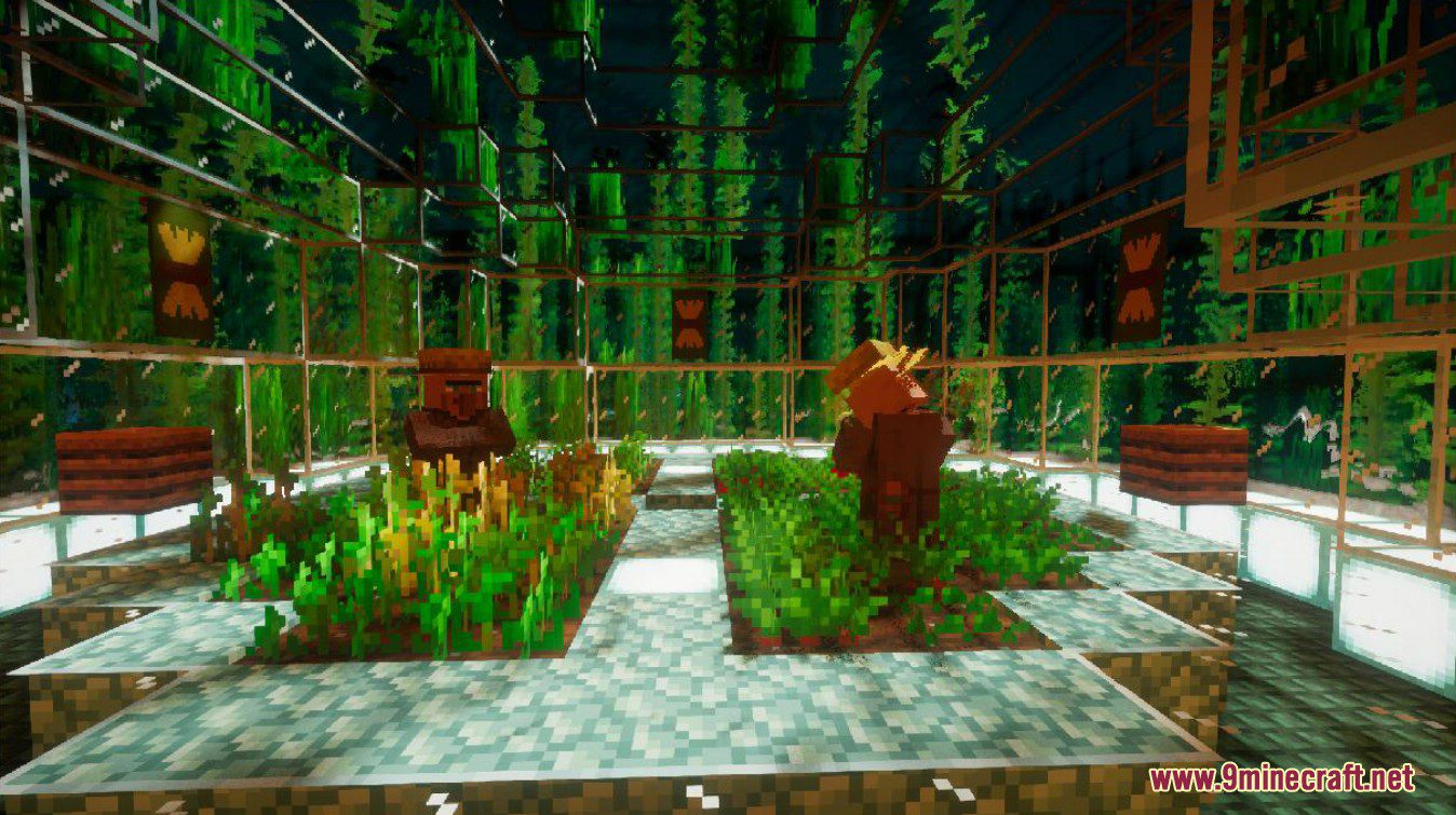 Deep Villager Mod (1.16.5) - Undersea Villages 6