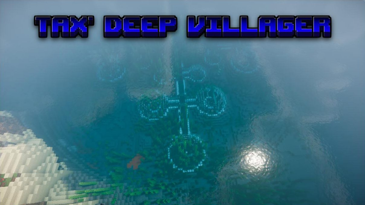 Deep Villager Mod (1.16.5) - Undersea Villages 1