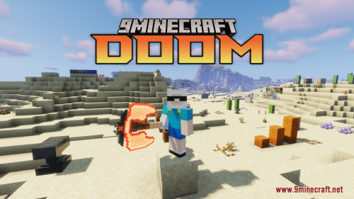 Doom Resource Pack (1.20.6, 1.20.1) – Texture Pack Thumbnail