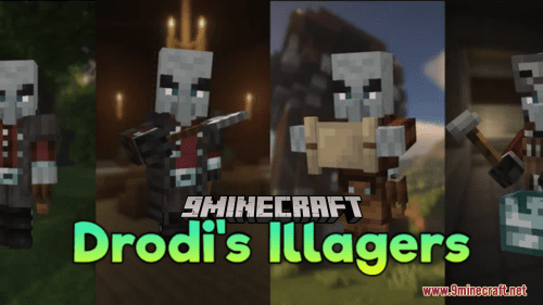 Drodi’s Illagers Resource Pack (1.20.6, 1.20.1) – Texture Pack Thumbnail