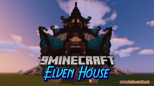 Elven House Map (1.19.4, 1.18.2) – Complex and Delicate Design Thumbnail