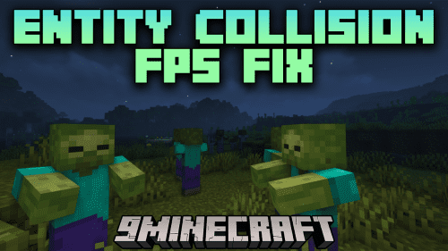 Entity Collision FPS Fix Mod (1.19.2, 1.18.2) – Client Side FPS Optimization Mod Thumbnail