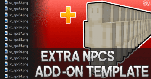 Extra NPCs Addon (1.19) – MCPE/Bedrock Mod Thumbnail