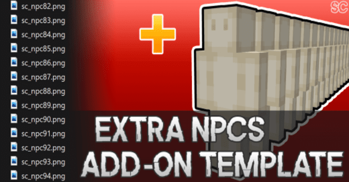 Extra NPCs Addon (1.19) - MCPE/Bedrock Mod 1