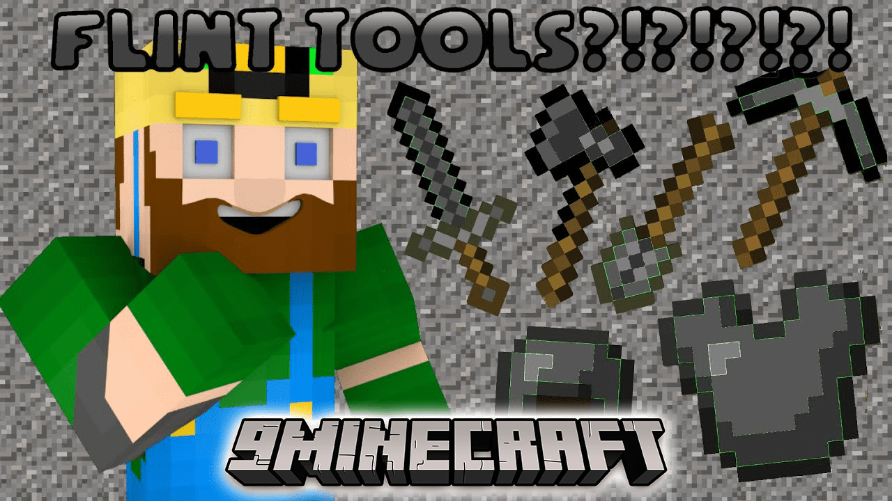 Flint Tools Data Pack (1.19.4, 1.19.2) - New Tools! 1