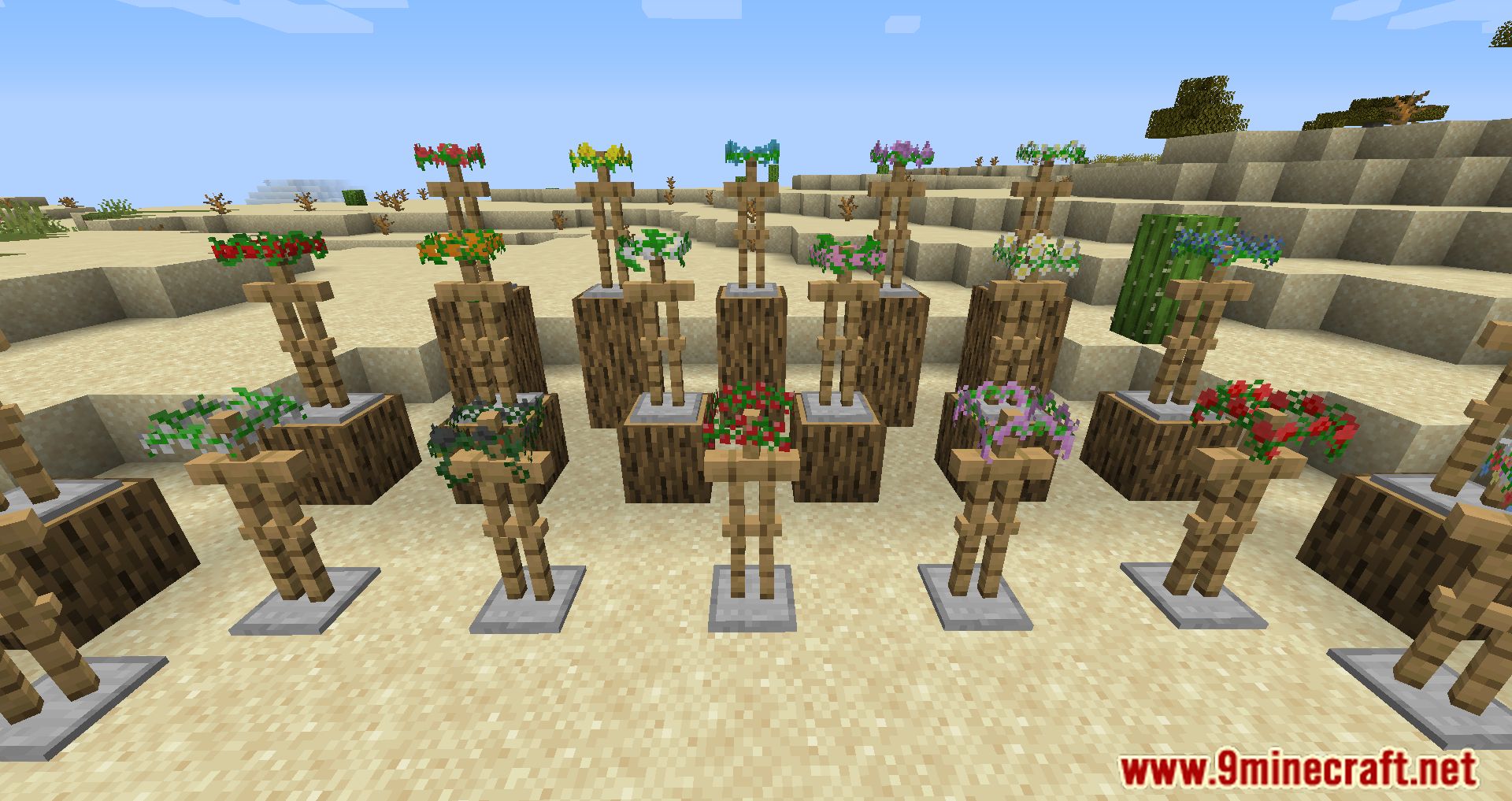 Kakan's Flower Crowns Mod (1.15.2) - Distinctive Flower Crowns 5