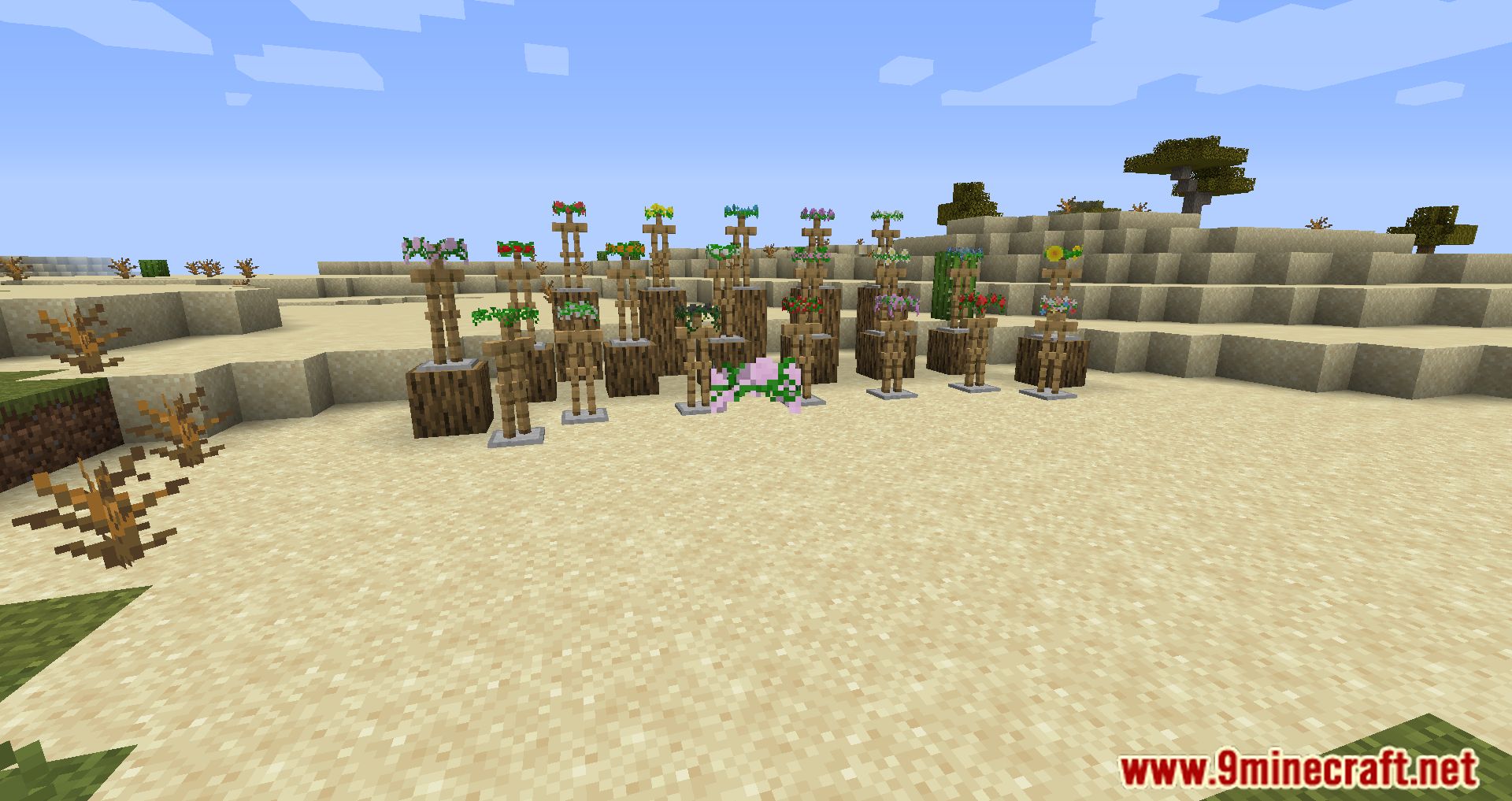 Kakan's Flower Crowns Mod (1.15.2) - Distinctive Flower Crowns 14