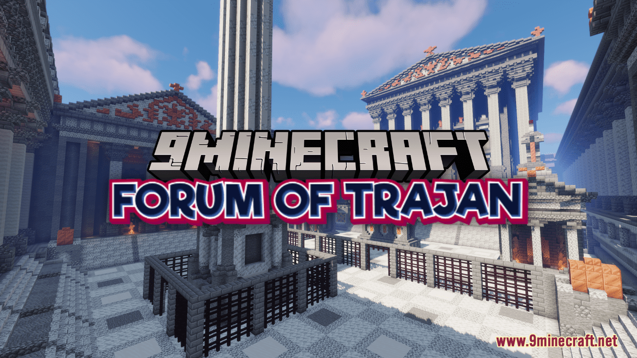 Forum of Trajan Map (1.21.1, 1.20.1) - The Greatest Structure By Roman Emperor 1