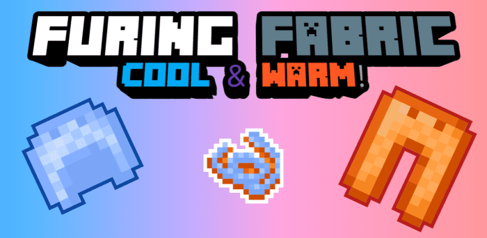 Furing Fabric Addon (1.20, 1.19) - MCPE/Bedrock Mod 1