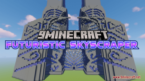 Futuristic Skyscraper Map (1.19.4, 1.18.2) – A Modern Creation Thumbnail