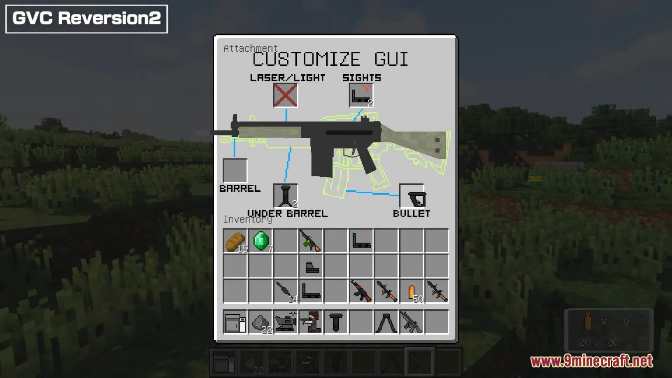 GVC Reversion 2 Mod (1.12.2) - Weapons from Battlefield Series 11