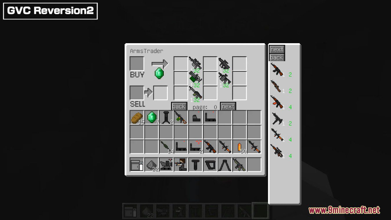 GVC Reversion 2 Mod (1.12.2) - Weapons from Battlefield Series 10