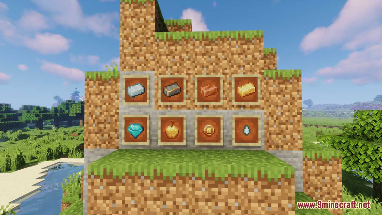 Glistening Materials Resource Pack (1.20.6, 1.20.1) - Texture Pack 13