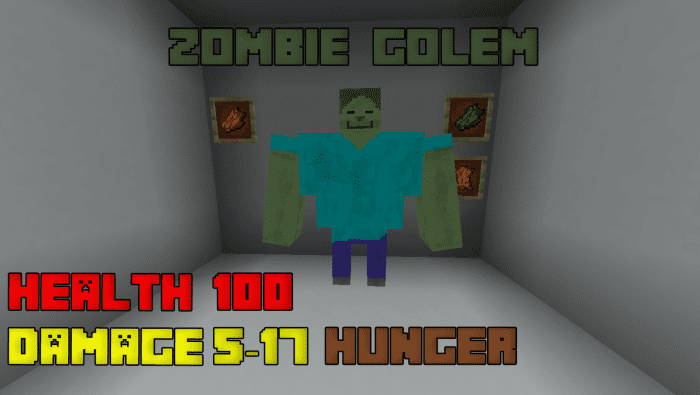 Golem Mobs Addon (1.19) - MCPE/Bedrock Mod 2