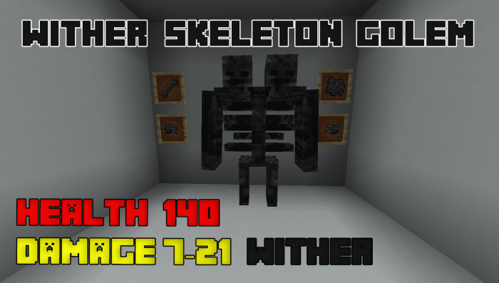 Golem Mobs Addon (1.19) - MCPE/Bedrock Mod 12