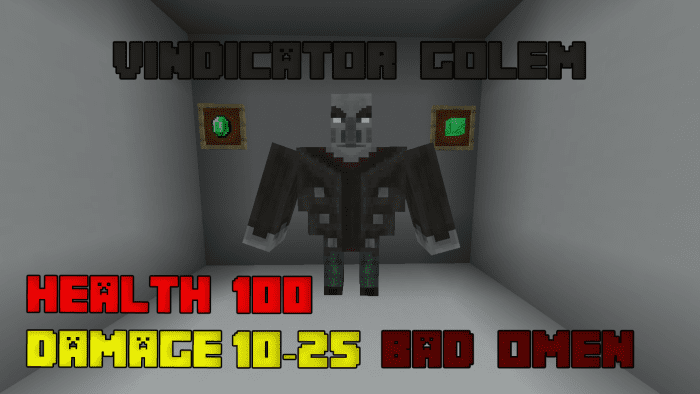 Golem Mobs Addon (1.19) - MCPE/Bedrock Mod 9