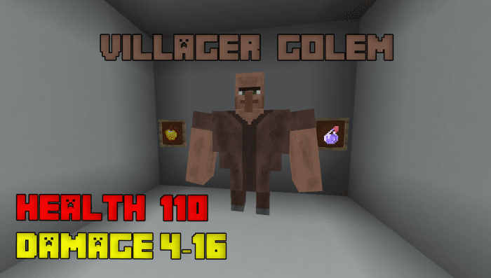 Golem Mobs Addon (1.19) - MCPE/Bedrock Mod 10