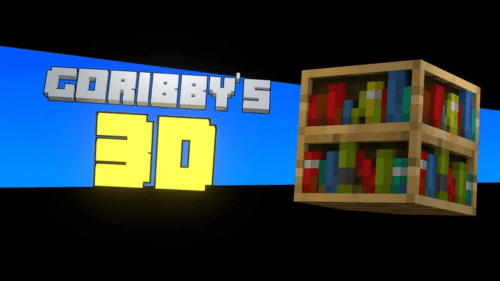 Goribby’s 3D Resource Pack (1.20.6, 1.20.1) – Texture Pack Thumbnail