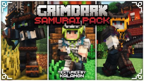 Grimdark Samurai Texture Pack (1.19) – MCPE/Bedrock Thumbnail