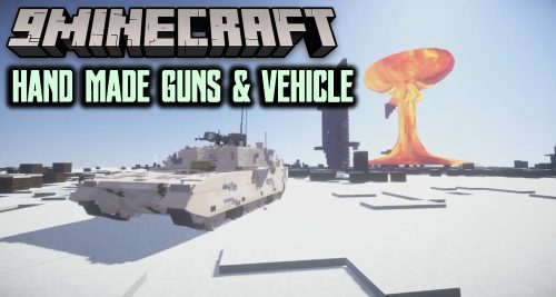 Hand Made Guns & Vehicle Mod (1.20.1, 1.12.2) – More Weapons Thumbnail