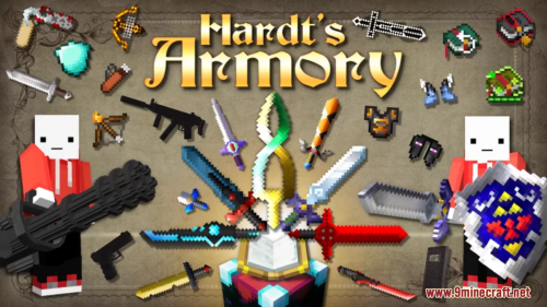 Hardt’s Armory Resource Pack (1.19.4, 1.19.2) – Texture Pack Thumbnail