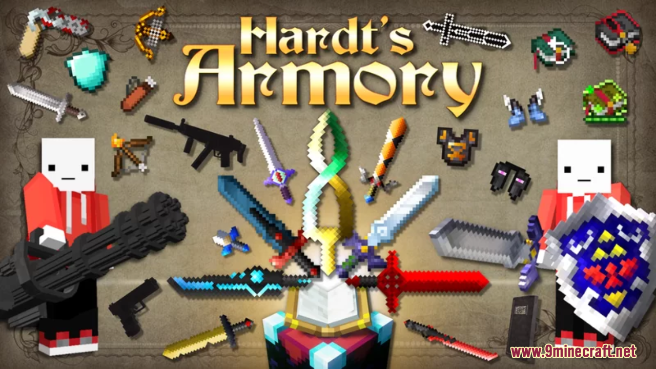 Hardt's Armory Resource Pack (1.20.6, 1.20.1) - Texture Pack 1