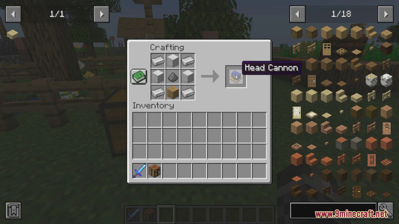 Head Cannon Mod (1.19.3, 1.19.2) - Using Head to Fire TNT 3