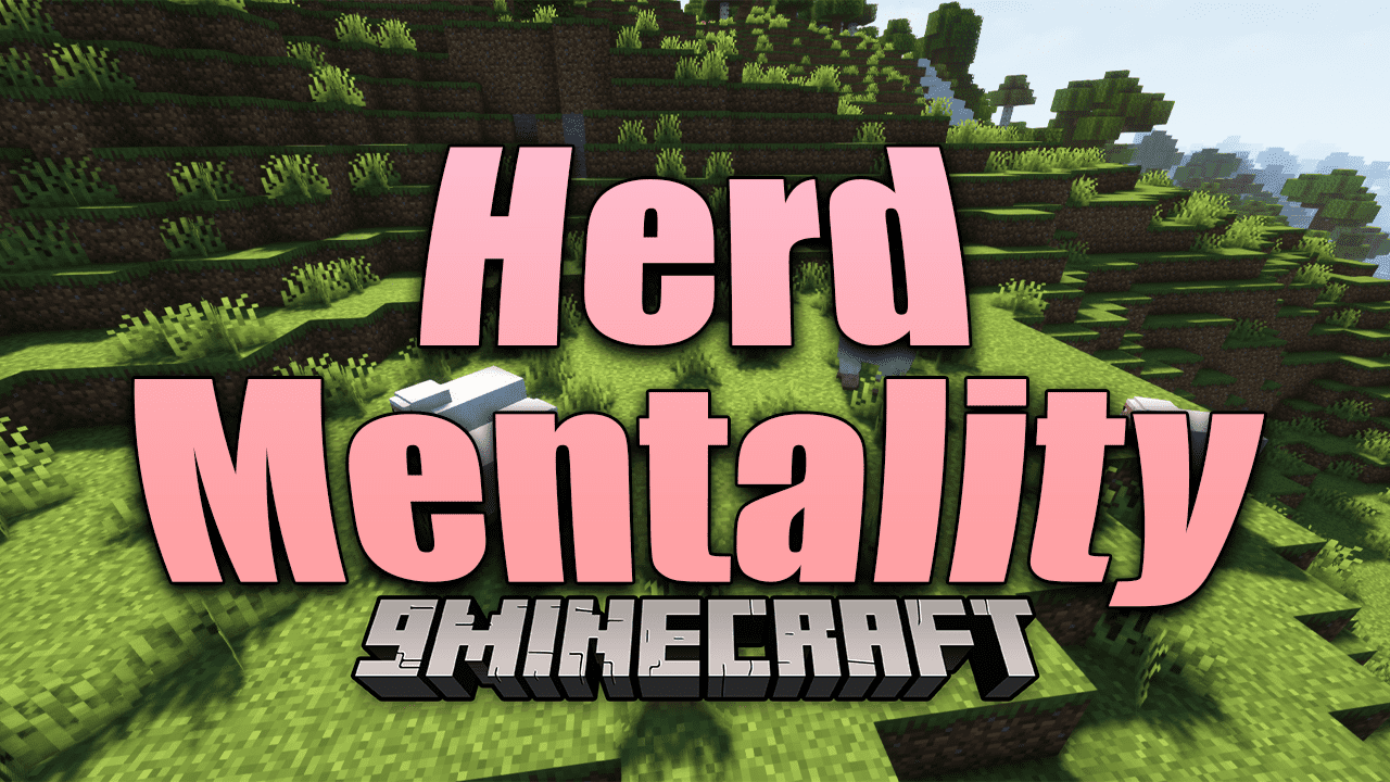 Herd Mentality Mod (1.20.1, 1.19.4) - Realistic Interaction With Animals 1