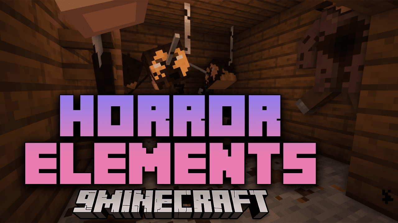 Horror Elements Mod (1.20.1, 1.19.2) - Make Blood In Minecraft 1