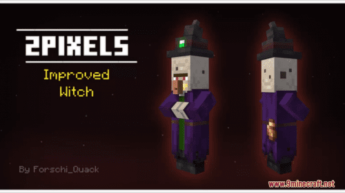 Improved Witch Resource Pack (1.20.6, 1.20.1) – Texture Pack Thumbnail