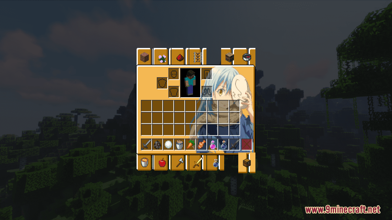 Kuro's Anime UI Resource Pack (1.20.4, 1.19.4) - Texture Pack 3