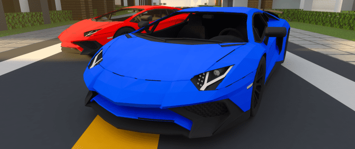 Lamborghini Aventador SV Addon (1.19) - MCPE/Bedrock Mod 2