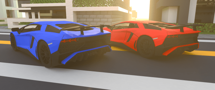 Lamborghini Aventador SV Addon (1.19) - MCPE/Bedrock Mod 3