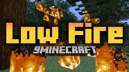 Low Fire Mod (1.19.3, 1.16.5) – Reduces The Coverage Of The Fire Thumbnail