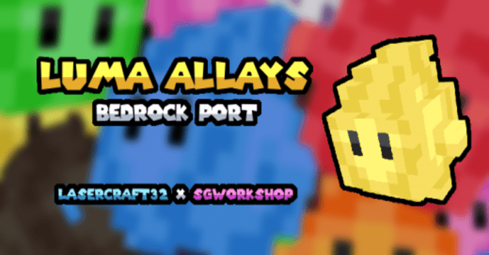 Luma Allays Texture Pack (1.19) - Java/Bedrock 1