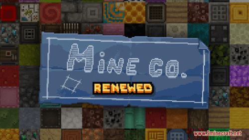 MINE CO. RENEWED Resource Pack (1.20.6, 1.20.1) – Texture Pack Thumbnail