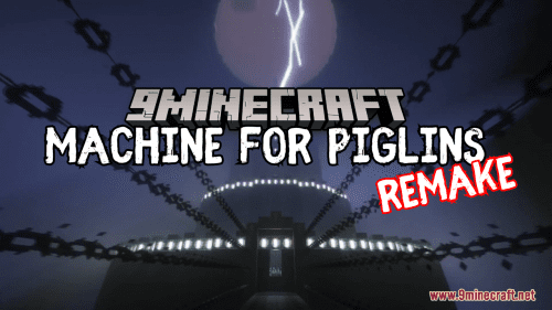 Machine for Piglins: Remake Map (1.21.1, 1.20.1) – Save The City Thumbnail