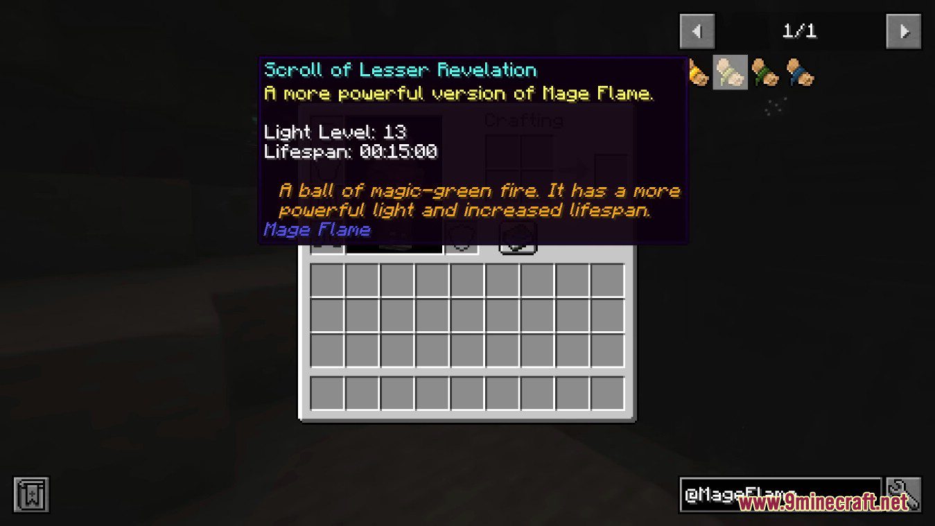 Mage Flame Mod (1.19.4, 1.18.2) - Dynamic Light Sources 3