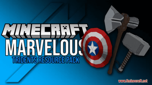 Marvelous Tridents Resource Pack (1.20.6, 1.20.1) – Texture Pack Thumbnail