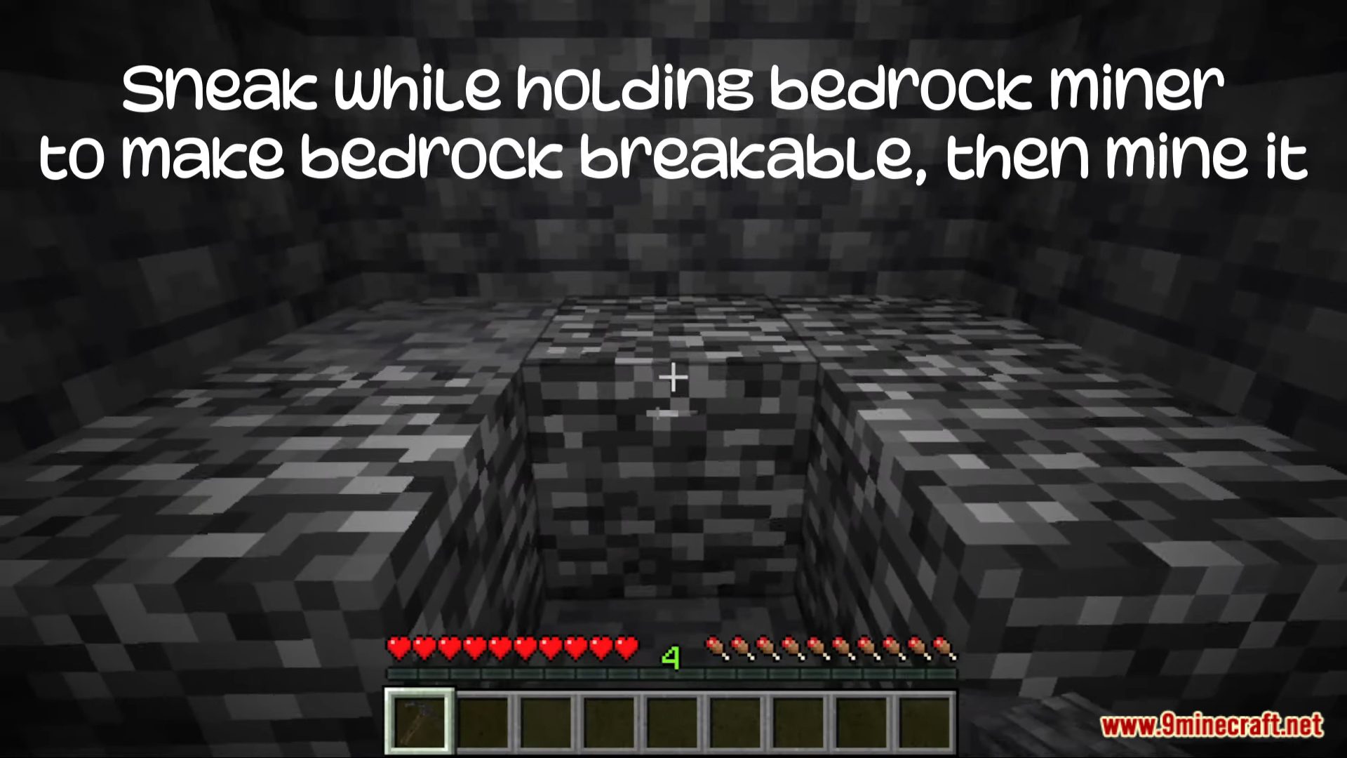 Minecraft But Bedrock Is Mineable Data Pack (1.19.4, 1.19.2) 12