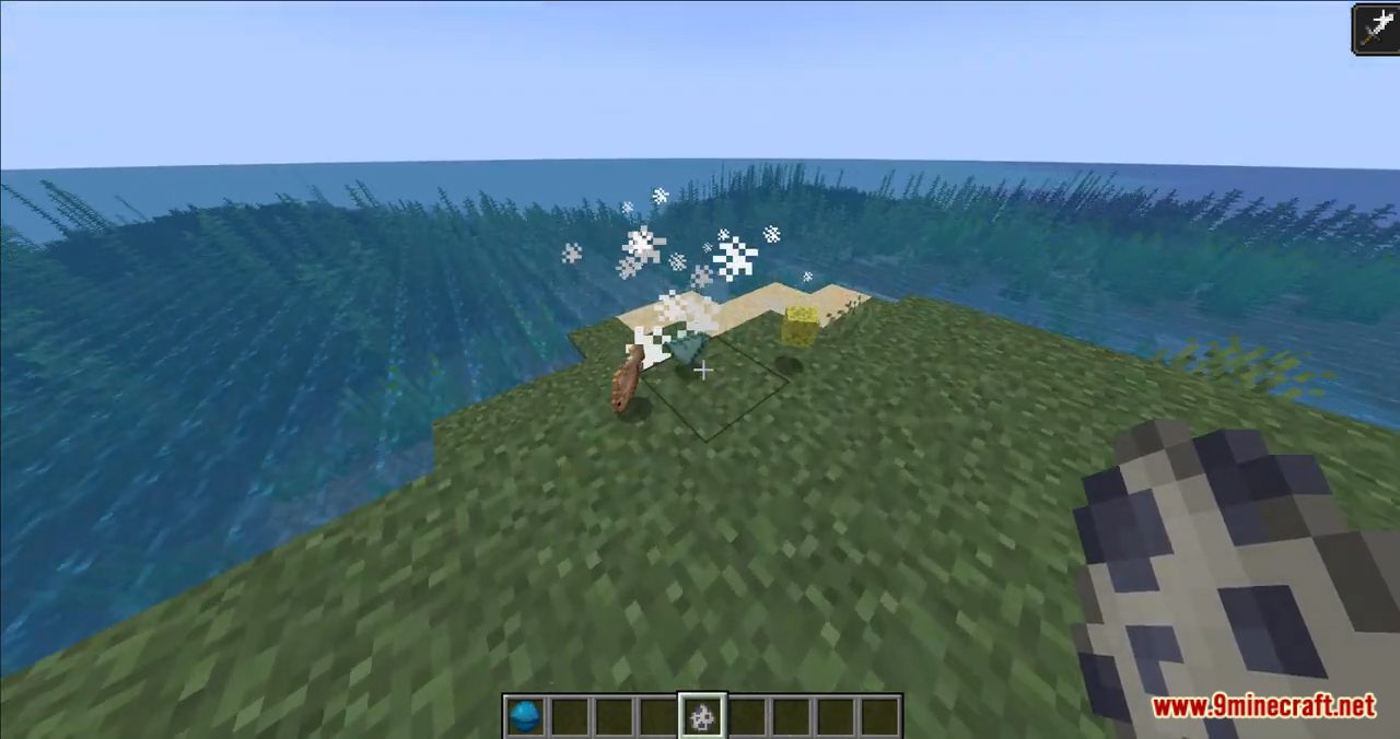 Minecraft But Elder Guardian Drops Heart Of The Sea Data Pack (1.19.4, 1.19.2) 4