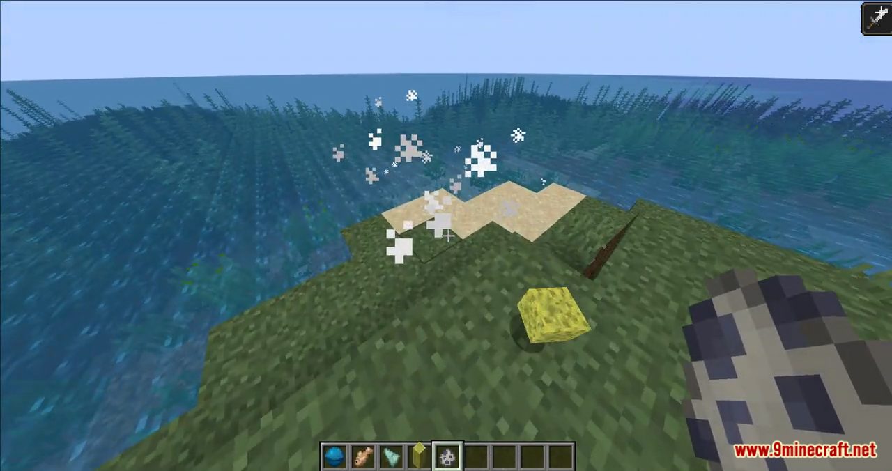 Minecraft But Elder Guardian Drops Heart Of The Sea Data Pack (1.19.4, 1.19.2) 3