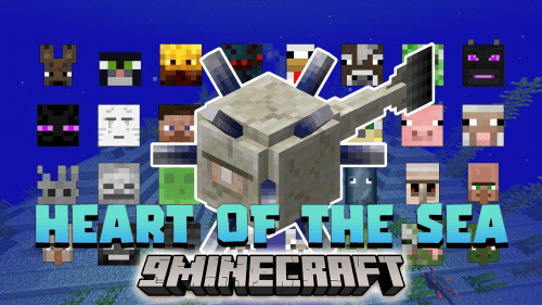 Minecraft But Elder Guardian Drops Heart Of The Sea Data Pack (1.19.4, 1.19.2) Thumbnail