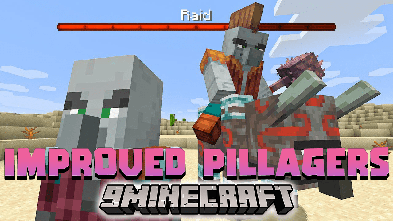 Minecraft But Pillagers Improve Over Time Data Pack (1.19.4, 1.19.2) 1