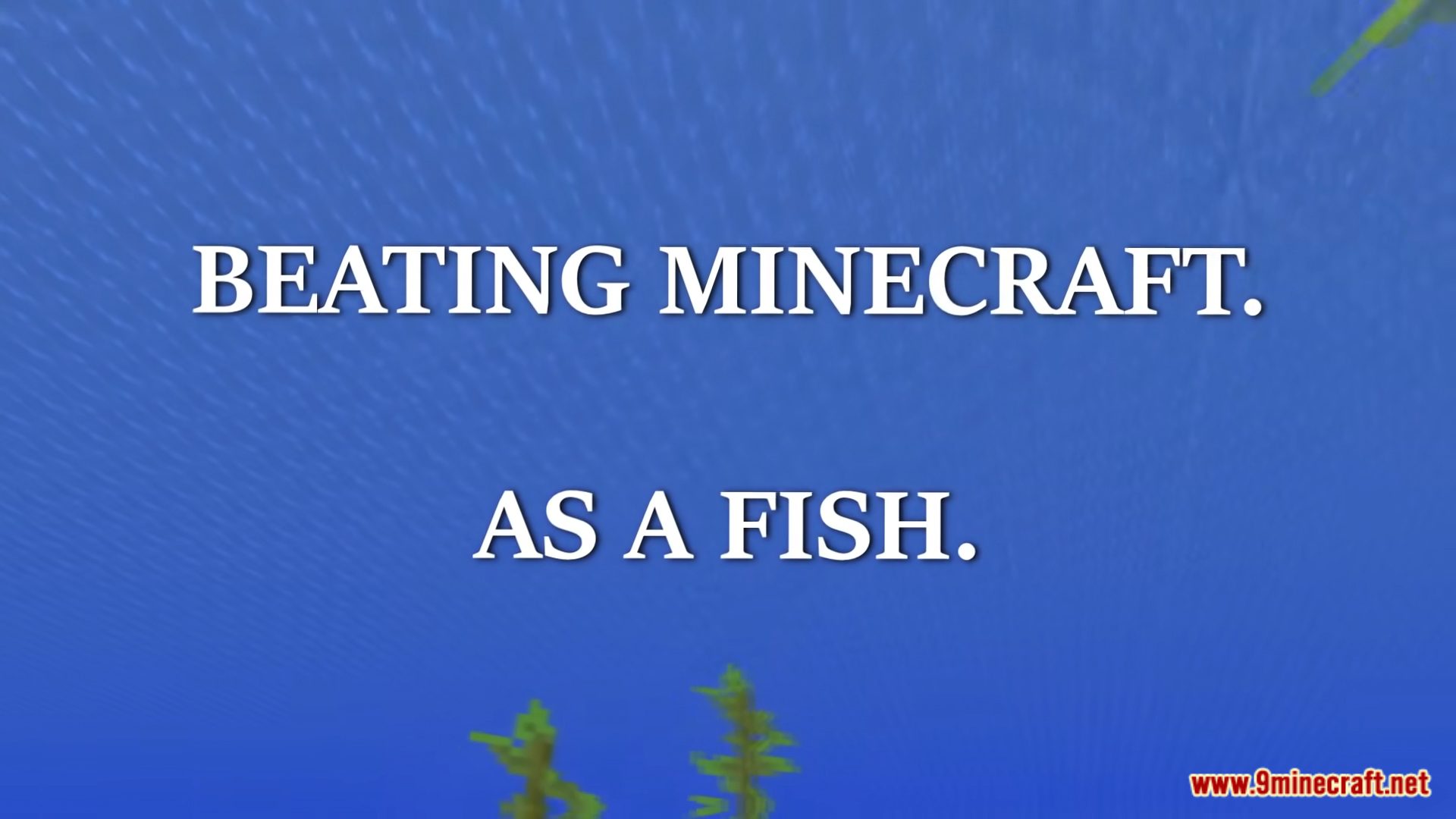 Minecraft But You Are A Fish Data Pack (1.18.2, 1.16.5) 4